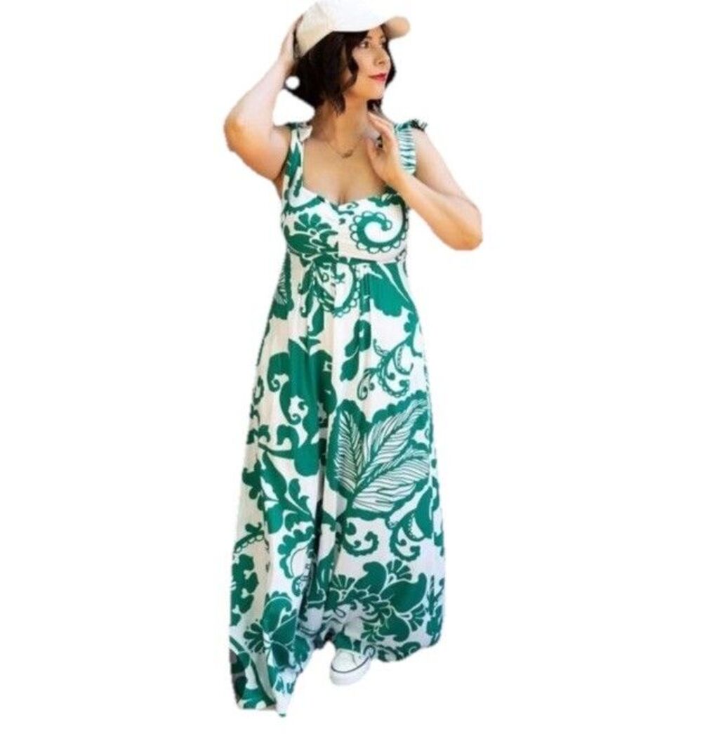 Soma Weekend Maxi Dress Size M Summer Lightweight Beach Vacation